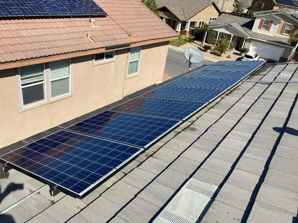 Rooftop Solar Panels San Bernardino County California_3