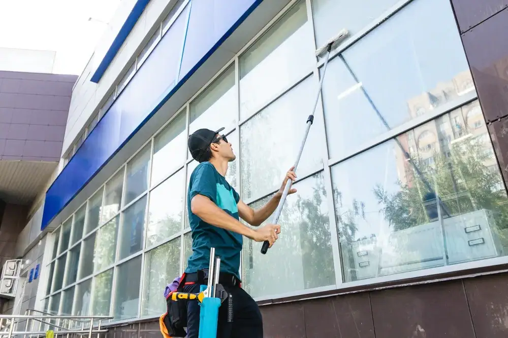 Window Cleaning Service Worker San Bernardino County California